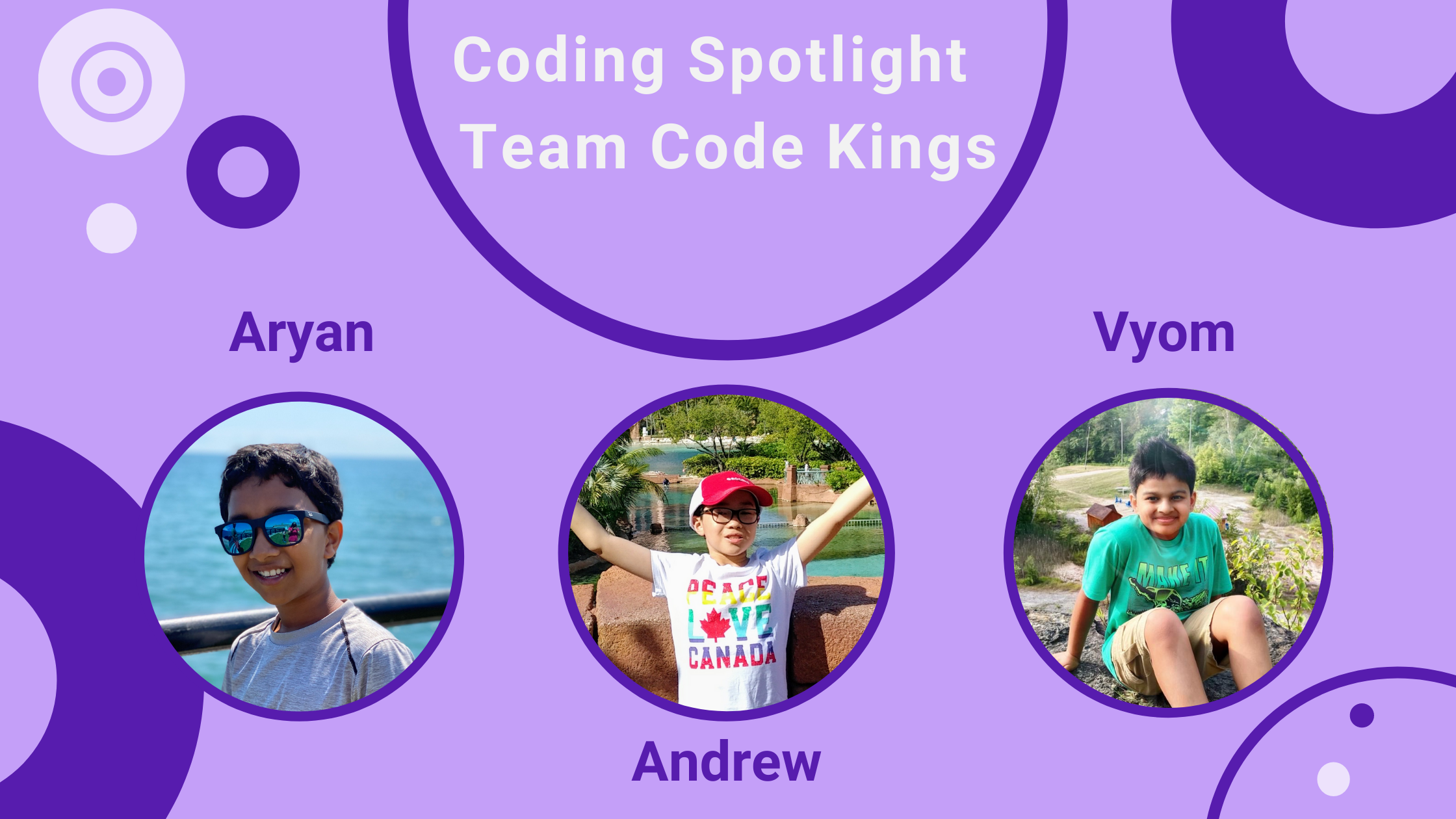 Team Code Kings - Aryan, Andrew & Vyom