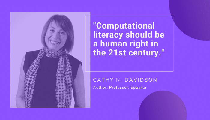 Cathy N. Davidson Quote on Computational Literacy